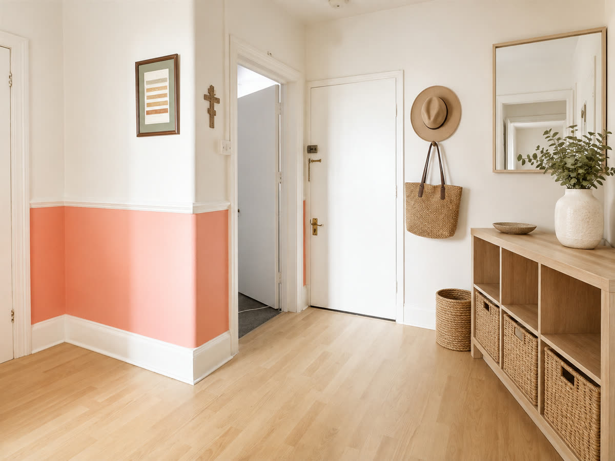 Entrance hall with period proportions and doors off